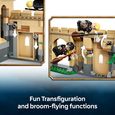 LEGO Harry Potter Hogwarts Castle Flying Lessons, Wizard Building Toy 76447