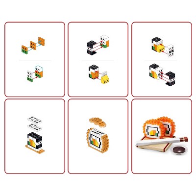 LOT OF 2 ZURU Max Build Sushi Bar Blocks LOT OF 2