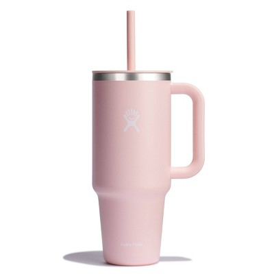 Hydro Flask 40oz All Around Travel Straw Tumbler - Trillium: Double-Wall, BPA-Free
