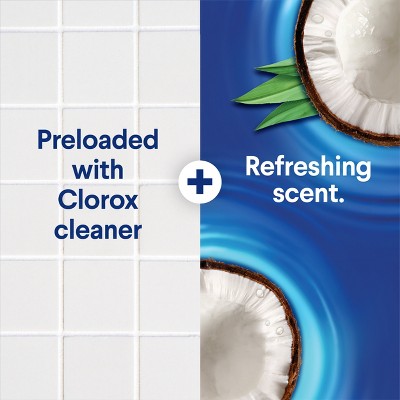 Clorox Scentiva Coconut and Waterlily ToiletWand Pad Cleaner Refills - 10ct
