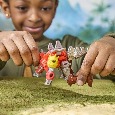 Transformers CYBERWORLD Dinobot Snarl Cyber Changers