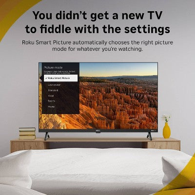 Hiro Roku TV 32" 720p HD Smart TV Flat Screen LED Television with Roku TV and Dolby Audio for Streaming (LOCAL PICKUP ONLY)