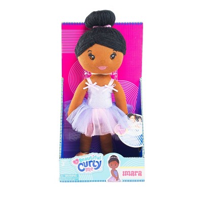 Beautiful Curly Me 14'' Imara Ballerina with Braids Plush Doll
