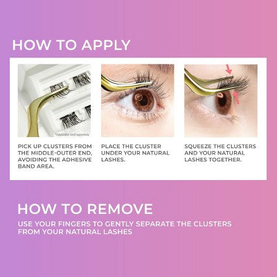 KISS Products imPRESS Press-On False Eyelashes - No. 01 - 6pr