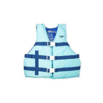 Speedo Junior OPP Kids' Life Jacket Vest - Blue: Youth Swimming Safety Jacket, 55-88 Pounds