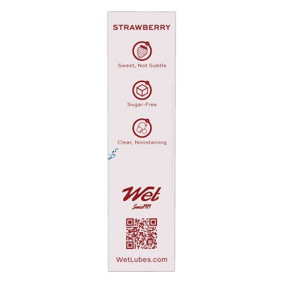 Wet Flavored Lubricant - Strawberry - 6.1oz