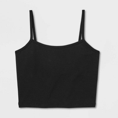 Women's Scoop Back Cami - Wild Fable Black M