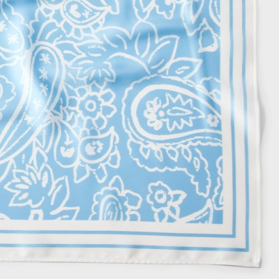 Men's Paisley Neckerchief - Goodfellow & Co Blue