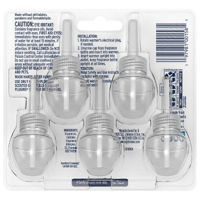 Glade PlugIns Scented Oil Air Freshener Refills - Balsam & Spruce - 3.35oz/5ct