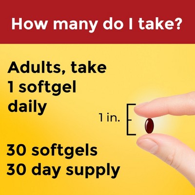 Nature Made Superior Absorption Krill Oil 500mg Softgels, Omega 3 Heart Health Support - 30ct