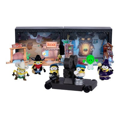Illumination's Minions & Monsters Figure 6-pack Backlot Studio Set