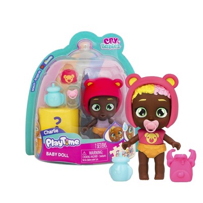 Cry Babies PlayTime Day Care Baby Figures - CHARLIE - 5+ Surprises