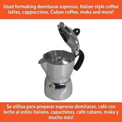 IMUSA 6c Epic Stovetop Espresso Maker
