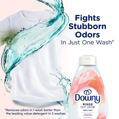 Downy Rinse and Refresh - Spring Breeze - Rinse Out Odors - 48 fl oz