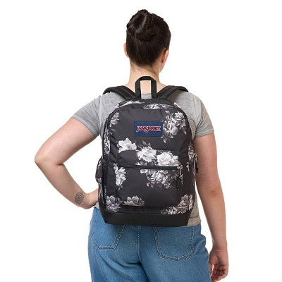 JanSport Cross Town Plus Remix 17.5'' Backpack - Black: Recycled Polyester