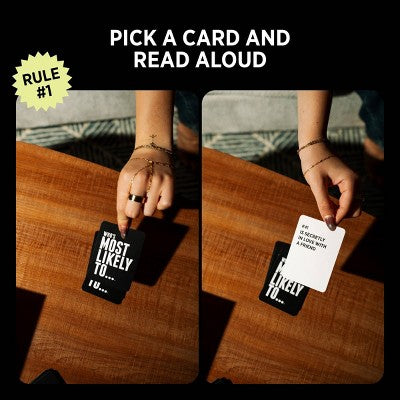 Who's Most Likely To Card Game: 100% New Cards