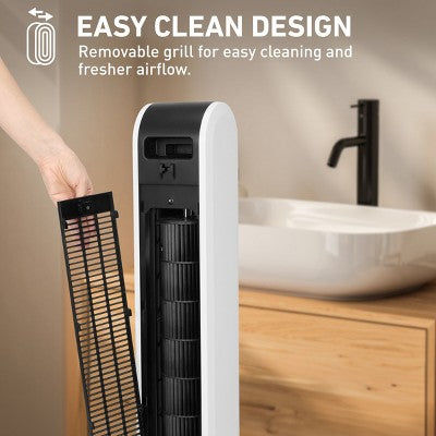 Holmes 40' Wi-Fi Tower Oscillating Fan with Clean Breeze (LOCAL PICKUP ONLY)