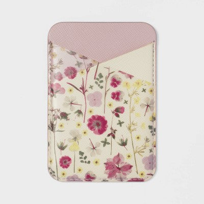Cell Phone Wallet Pocket with MagSafe - heyday Floral