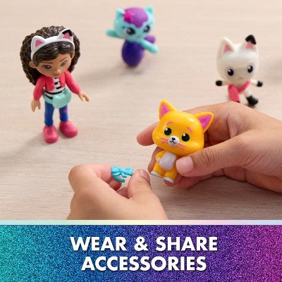 Gabby's Dollhouse: The Movie, Cat-Venture Crew Pack Figures & Accessories Set