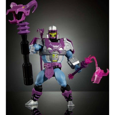Masters of Universe Origins & Transformers Megatron Armor Skeletor Action Figure, MOTU 5.5" Toy
