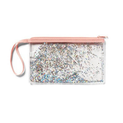 Clear Iridescent Pencil Pouch - up & up