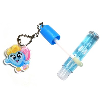 Scentos Lip Gloss with Charm Blue