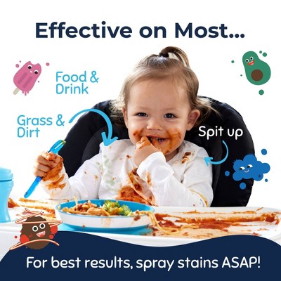 Miss Mouth's Messy Eater Stain Treater - 4 fl oz: Paraben-Free, Phosphate-Free, Liquid, Unscented