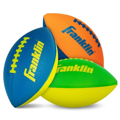 Franklin Sports Pro Brite 9" Foam Football - 12pc