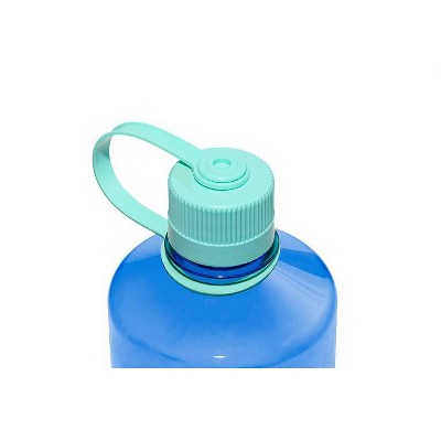 Nalgene 32 fl oz Plastic Narrow Mouth Water Bottle - Cornflower: Portable Drinkware, Recycled Material