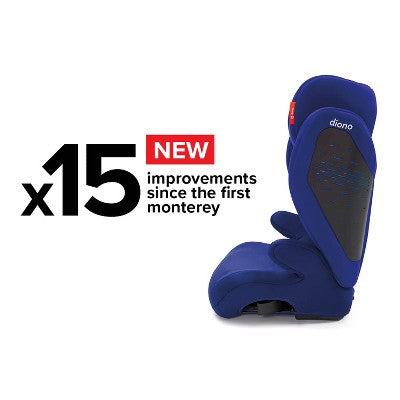 Diono Monterey 4DXT 2-in-1 Latch Expandable Belt Positioning Booster - Blue (LOCAL PICKUP ONLY)