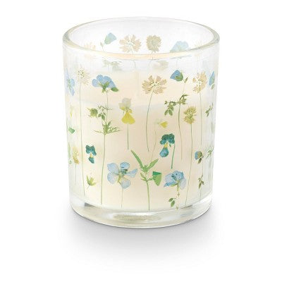 Easter Floral Candle Blue - Bullseye's Playground