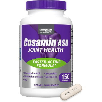 Cosamin ASU Joint Health Capsules for Active Lifestyle Support, Joint Comfort, and Cartilage Protection 150 Ct