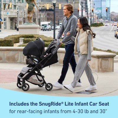 Graco Ready2Jet Compact Travel System with SnugRide Lite Infant Car Seat - Haines (LOCAL PICKUP ONLY)