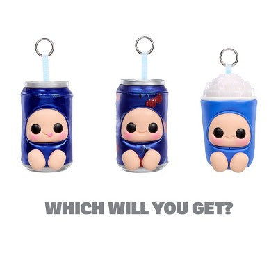 Hyojo Pepsi Blind Box Series Squishy Collectible Pepsi Can Fountain Drink with Keychains Ages 16+