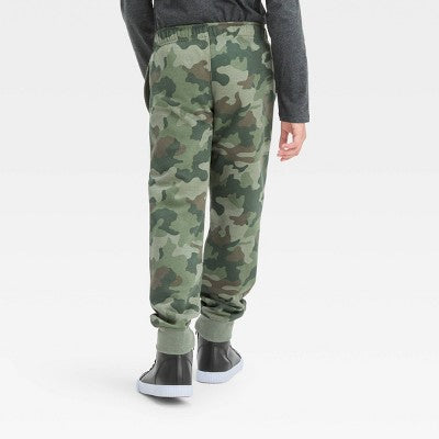 Boys' Fleece Sweatpants - Cat & Jack Sage Green M