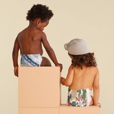 The Honest Company Clean Conscious Disposable Diapers - Tye Die For & Cactus Cuties - Size 4 - 54ct