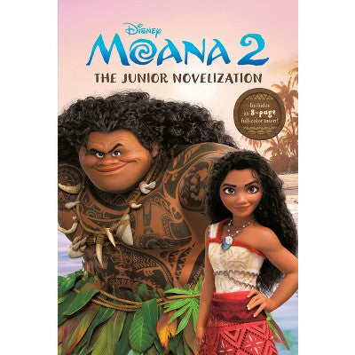Disney Moana 2: The Junior Novelization - by Random House Disney (Paperback)