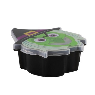 Cook With Color Witch Halloween Snackle Box Food Storage Container