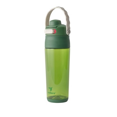 Reduce 24oz Aura Tritan Water Bottle Dark Green: Leakproof, Dishwasher-Safe, Portable Drinkware for All Ages