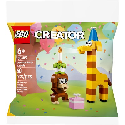 LOT OF 30!!! LEGO Creator Birthday Party Animals Building Kit 30689