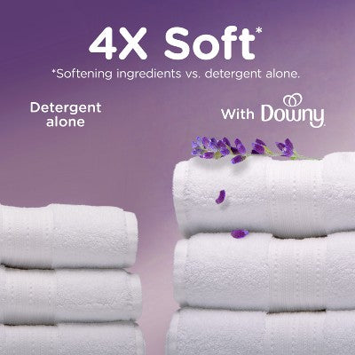 Downy Ultra Soft + Calm Lavender & Vanilla Beans Liquid Fabric Softener - 56 fl oz