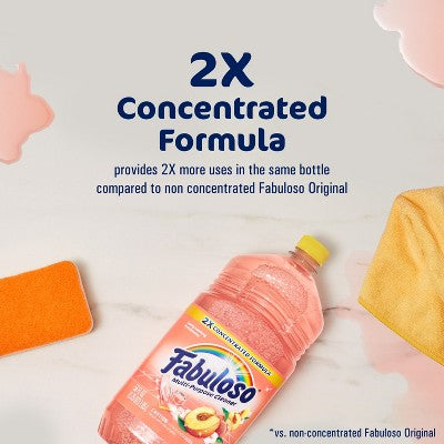 Fabuloso Peach Multi-Purpose Liquid Cleaner - 56 fl oz