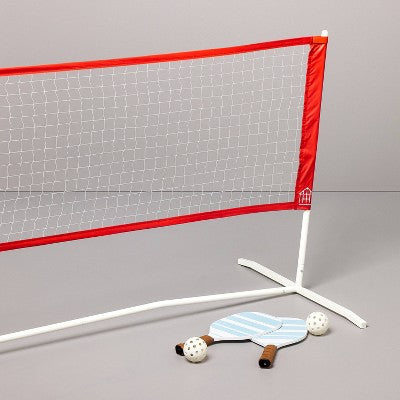 Pickleball Set - Hearth & Hand with Magnolia: Complete Lawn Sports Kit, Includes Net, Paddles, Balls, Stakes & Bag (LOCAL PICKUP ONLY)