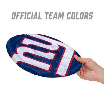 NFL New York Giants Flimzee Bean-Bag Flying Disc: Polyester, 8+ Years, 9.75" Diameter