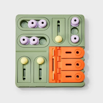 Square Puzzle Dog Toy - 2" - Boots & Barkley