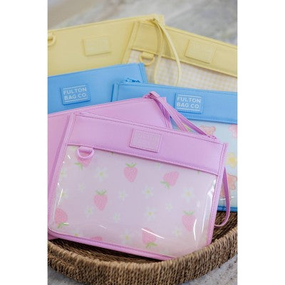 Fulton Bag Co. 2pk Leatherette Snack Pouches - Blue