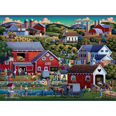 Buffalo Games Dowdle Amish Country Jigsaw Puzzle - 1000pc