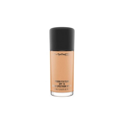 MAC Studio Fix Fluid SPF15 Foundation - 6 NW35 - 1.01 fl oz - Ulta Beauty