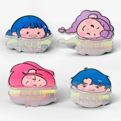 Girls' 4pk Mini Clip Set - KPop Demon Hunters