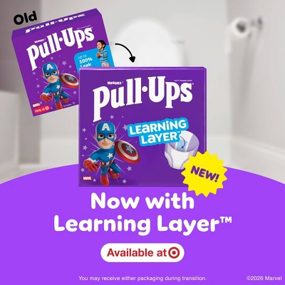 Pull-Ups Learning Designs Boys' Disposable Training Pants - Size 6T-7T - 42ct